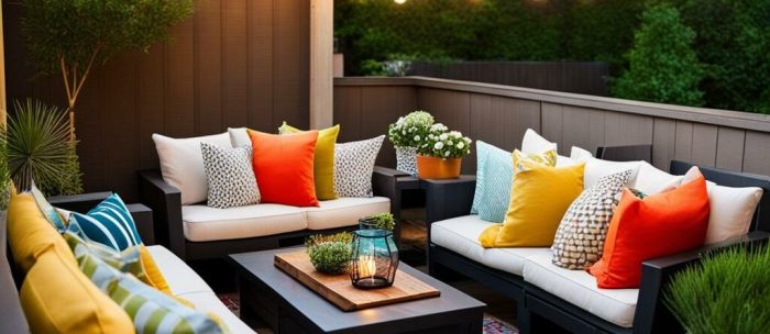 Patio makeover on a budget