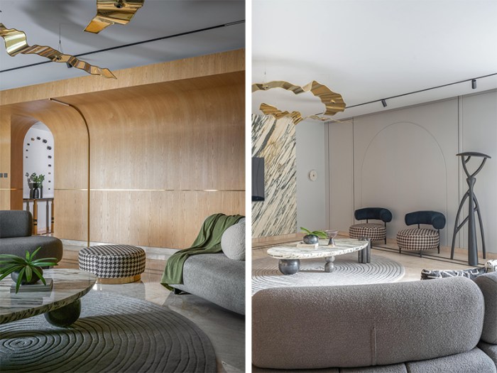 Curved furniture design trend