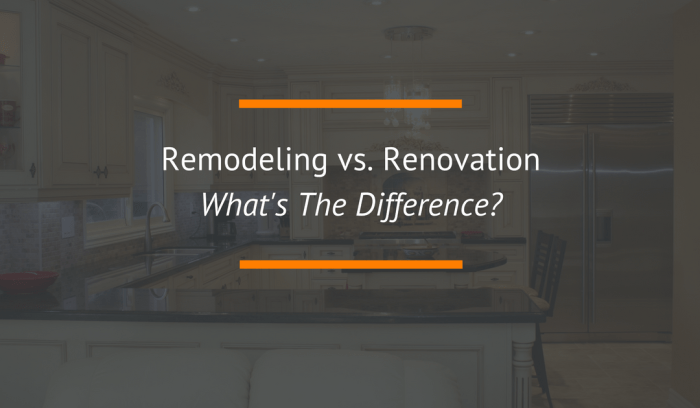 Home addition vs renovation