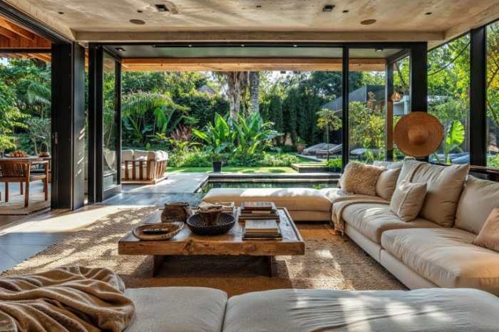 Outdoor living space trends 2025